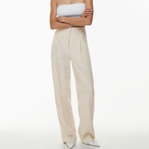 Aritzia effortless linen pants
